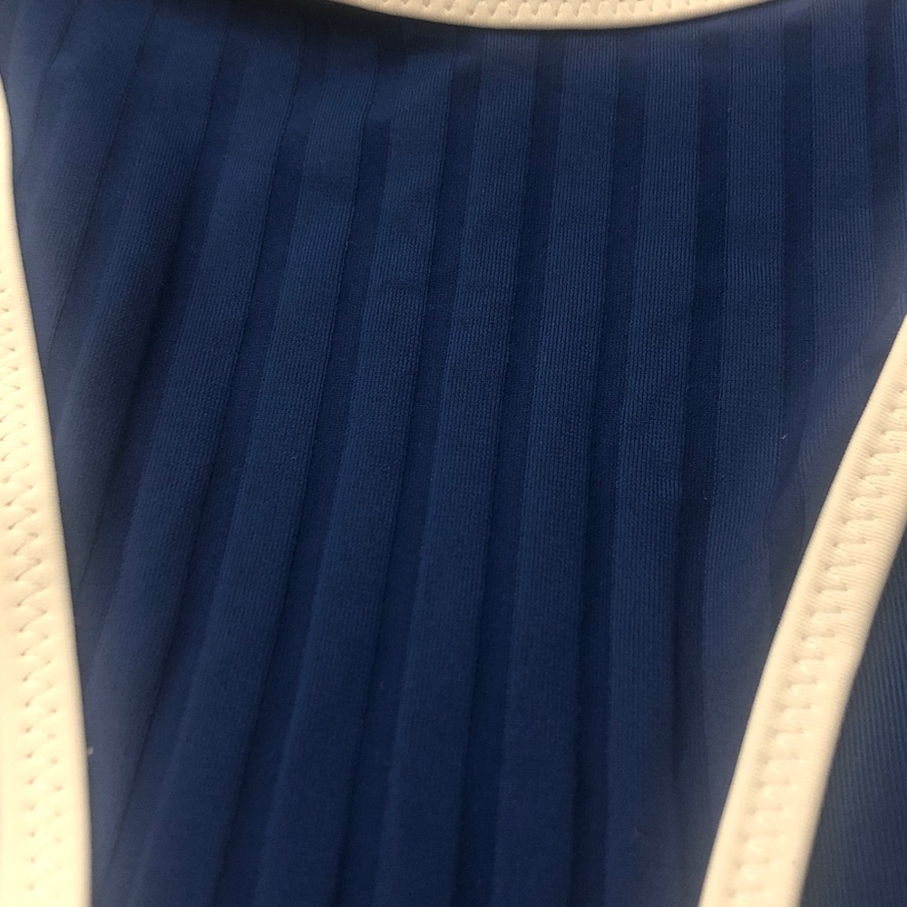 Aerie Blue and White Bikini Bottom - Picture 2 of 6